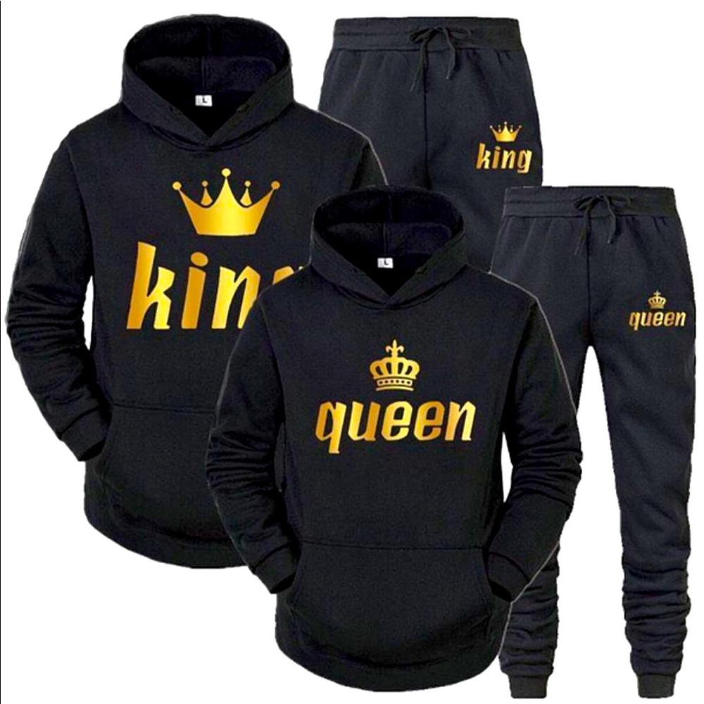King and Queen Sweatshirt $45 each